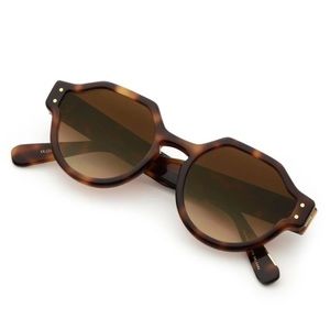 Krewe Astor Sunglasses in Maple